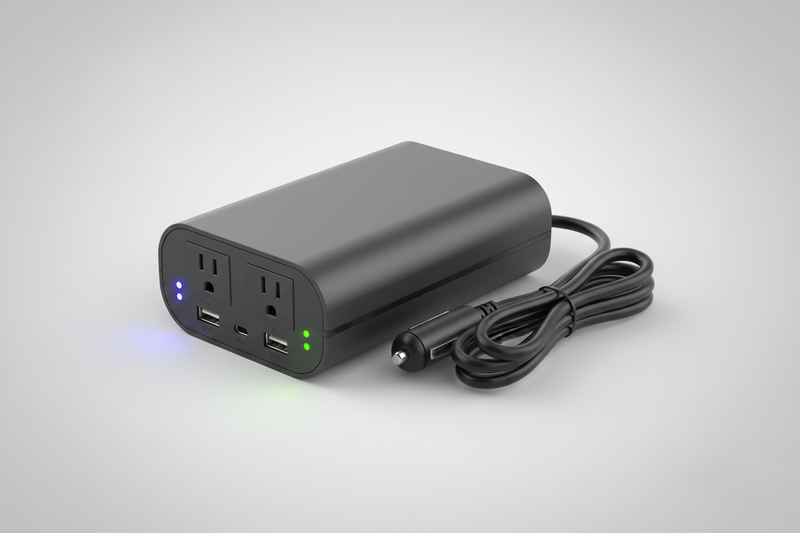 RoadPower 300W Car Power Inverter compact design