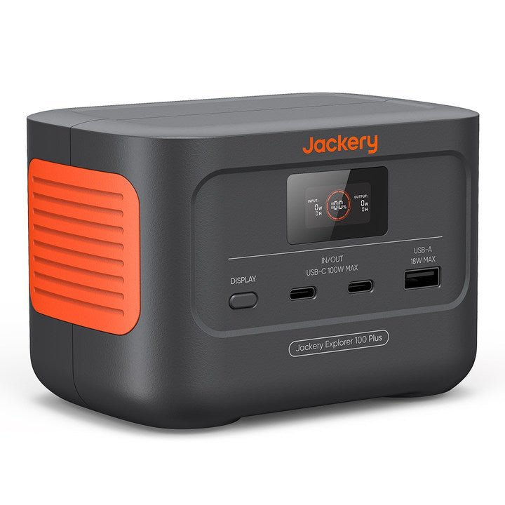 Jackery Explorer 100 Plus Portable Power Station - Generator Vault - Explorer 100 Plus Portable Power Station - 