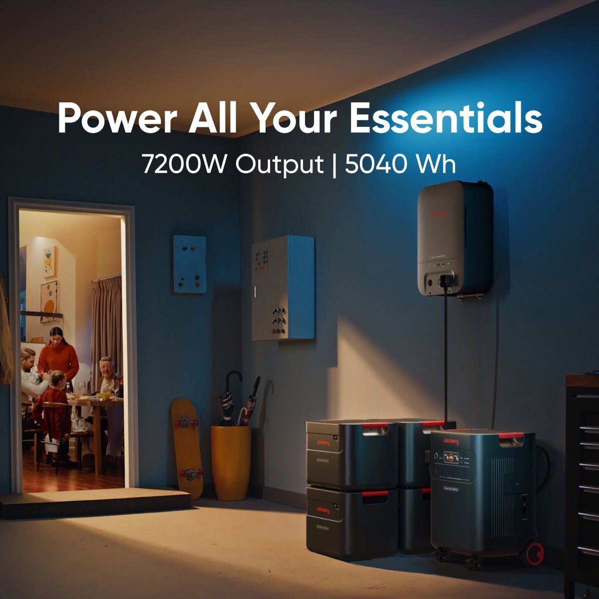Jackery Explorer 5000 Plus Portable Power Station - Generator Vault - Explorer 5000 Plus - 