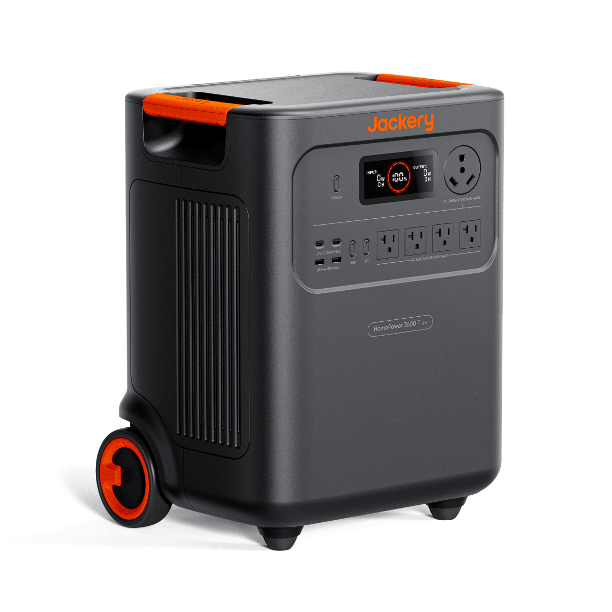 Jackery Solar Generator HomePower 3600 Plus Solar Generator Kit - Generator Vault - HomePower 3600 Plus + SolarSaga 500 X - 