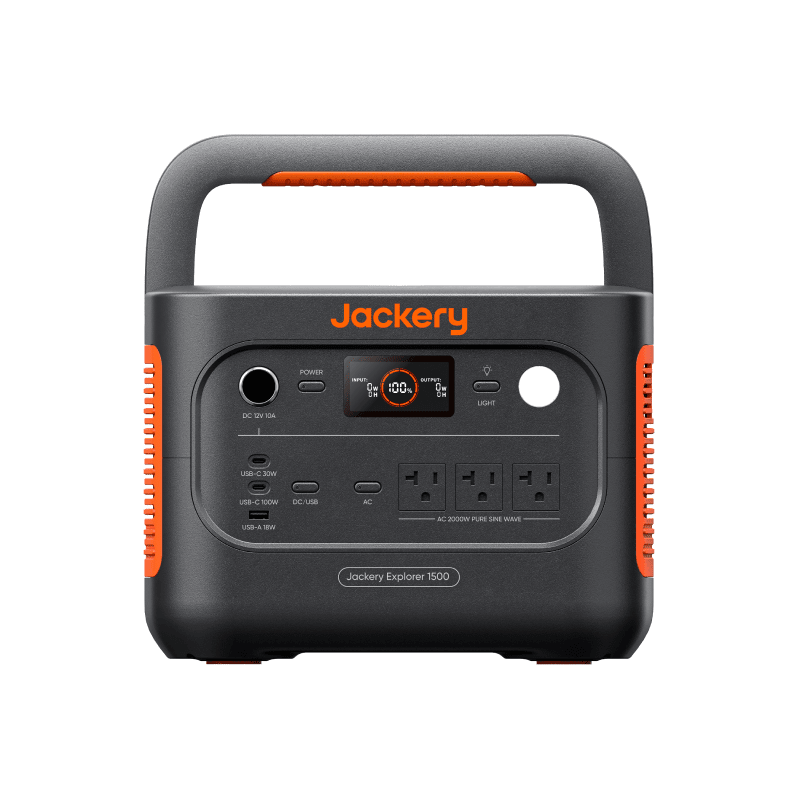 Jackery Explorer 1500 v2 Portable Power Station - Generator Vault - Explorer 1500 v2 Portable Power Station - 