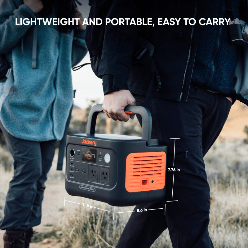 Jackery Solar Generator 600 Plus Solar Generator Kit - Generator Vault - Explorer 600 Plus + SolarSaga 100W x 1 - 
