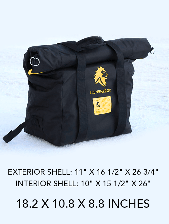 Lion Energy EMP Shield Faraday Bag 4th Generation MIL-Spec Generator Enclosure - Generator Vault - 