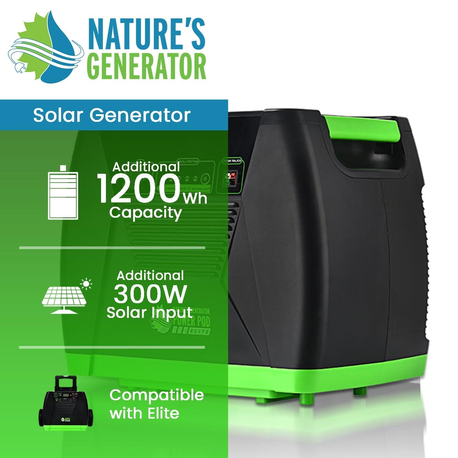 Nature's Generator Elite Power Pod Battery Backup Systems - Generator Vault - Elite Power Pod - 
