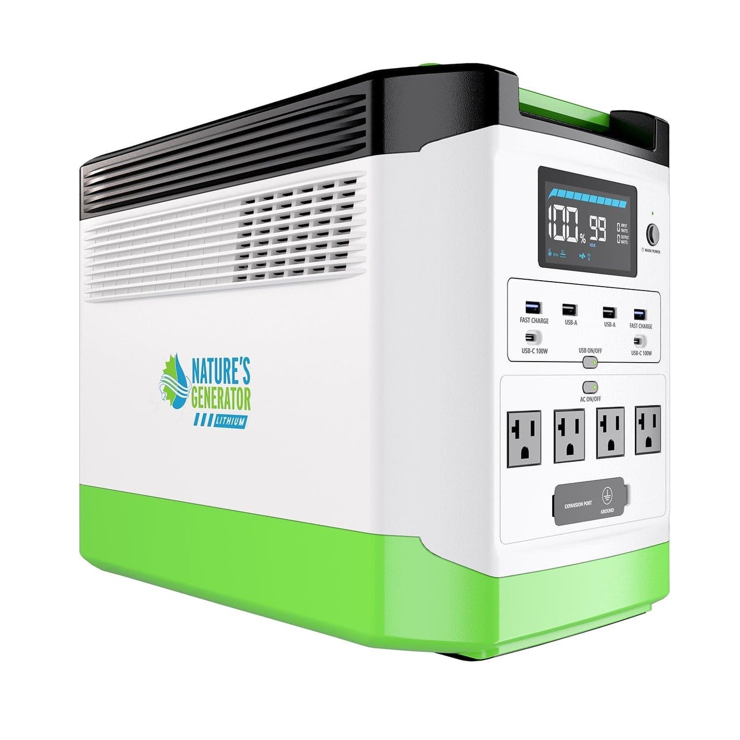 Nature's Generator Lithium 1800 Solar Generator Kit
