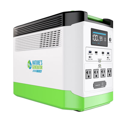 Nature's Generator Lithium 1800 Solar Generator Kit