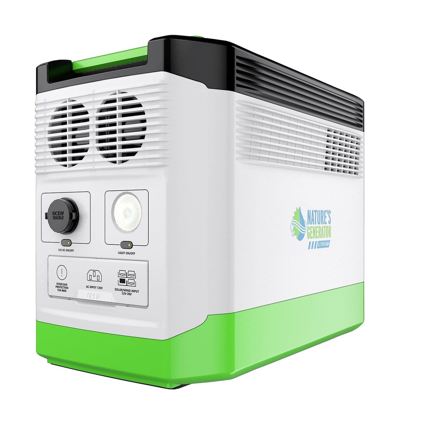 Nature's Generator Lithium 1800 Solar Generator Kit