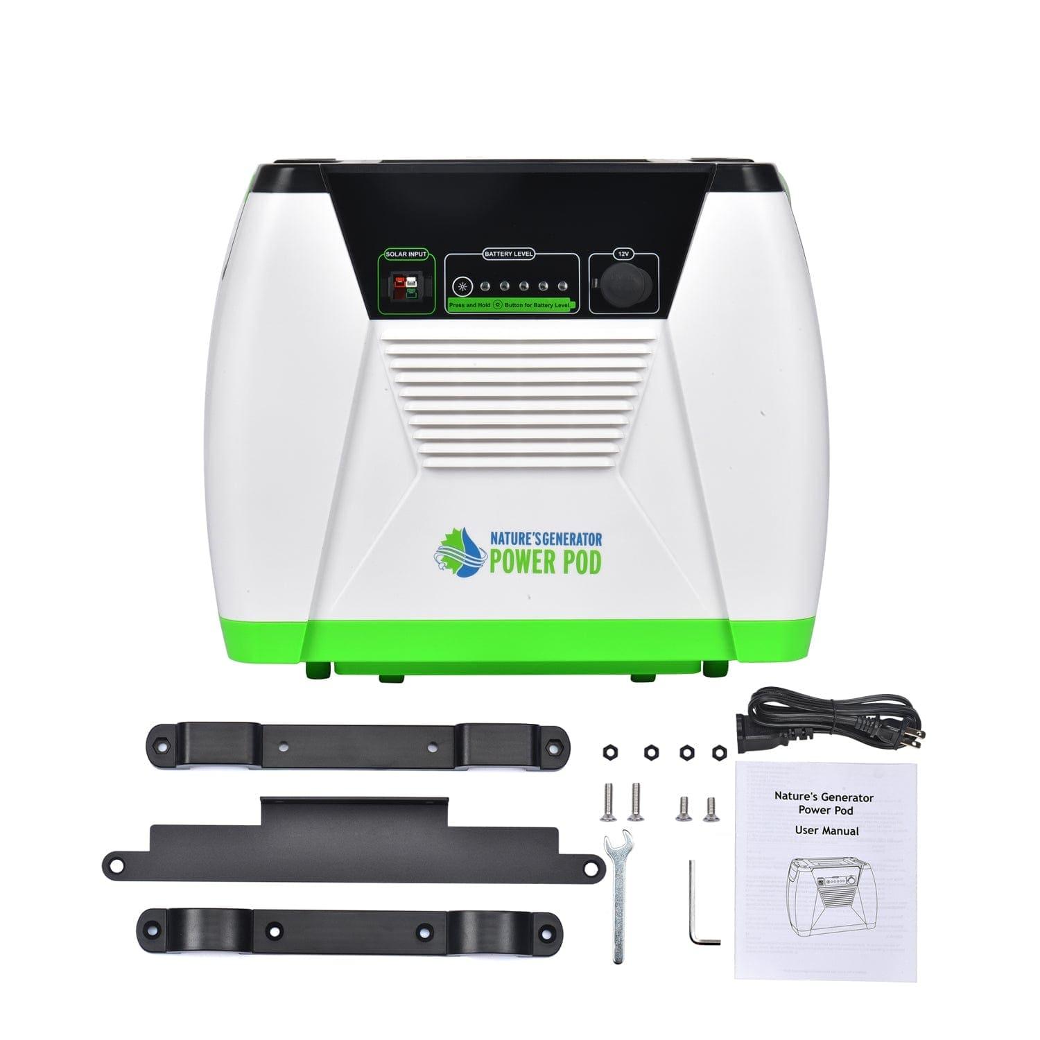 Nature's Generator Standard 1800W Power Pod Battery Backup Systems - Generator Vault - Standard 1800 Power Pod - 