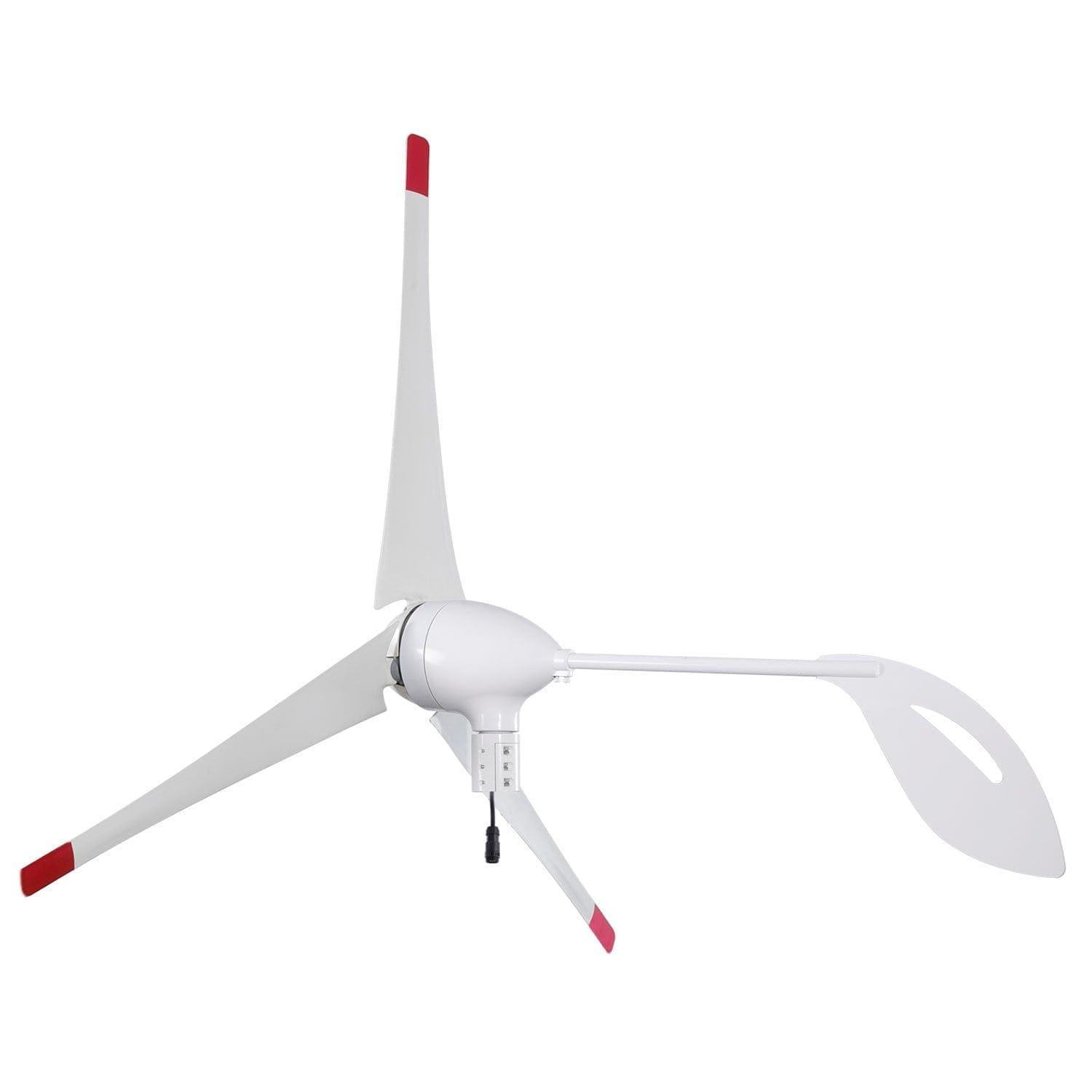 Nature's Generator Powerhouse V2 Solar Generator Kit with Wind Turbine - Generator Vault - Powerhouse + 2x 410W Rigid Panel + 350W Wind Turbine - 