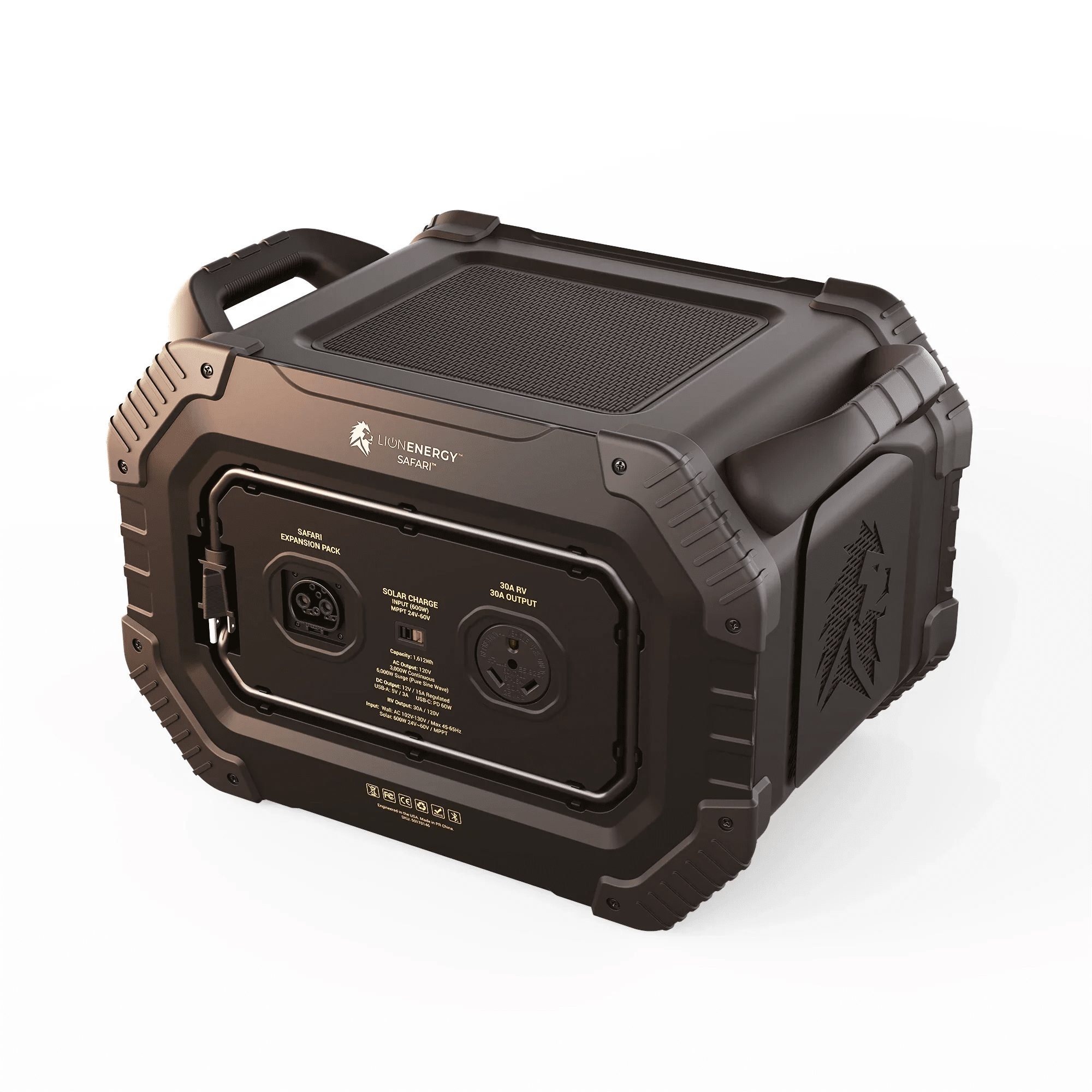 Lion Energy Safari 3000W Portable Power Station Custom Bundle Solar Generator Kit - Generator Vault-0 Solar panels-0 EMP Bags-0 LED light strings