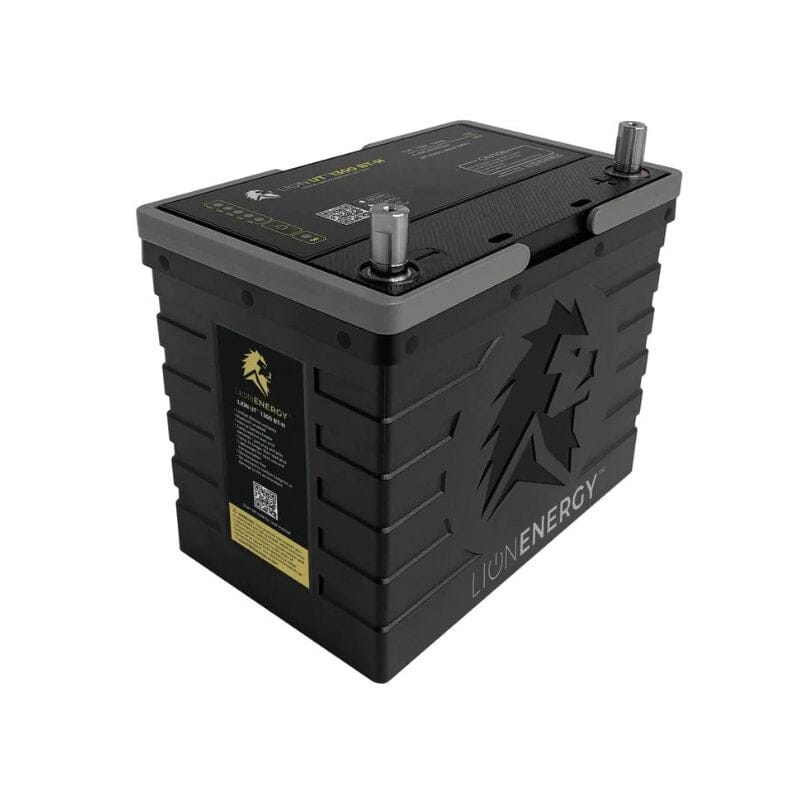 Lion Energy Safari UT 1300 BT-H Heated 12V 105Ah LiFePO4 Deep Cycle Battery - Generator Vault - 