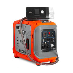ALP Generator 1000 W - Orange / Gray Portable Propane Generator