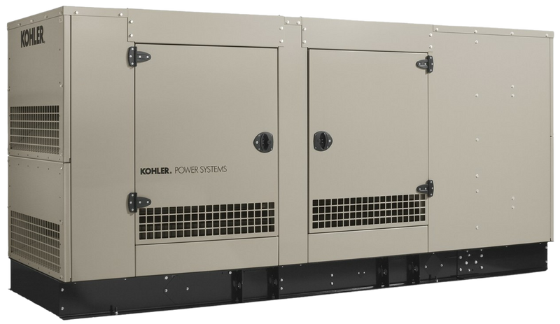 Kohler 125kW 120/208V 3-Phase Standby Generator Aluminum New KG125R-QS5