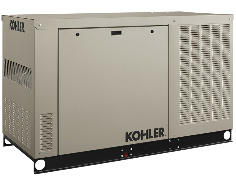 Kohler 24kW 120/240V Single Phase Standby Generator with Block Heater New 24RCLA-QS50