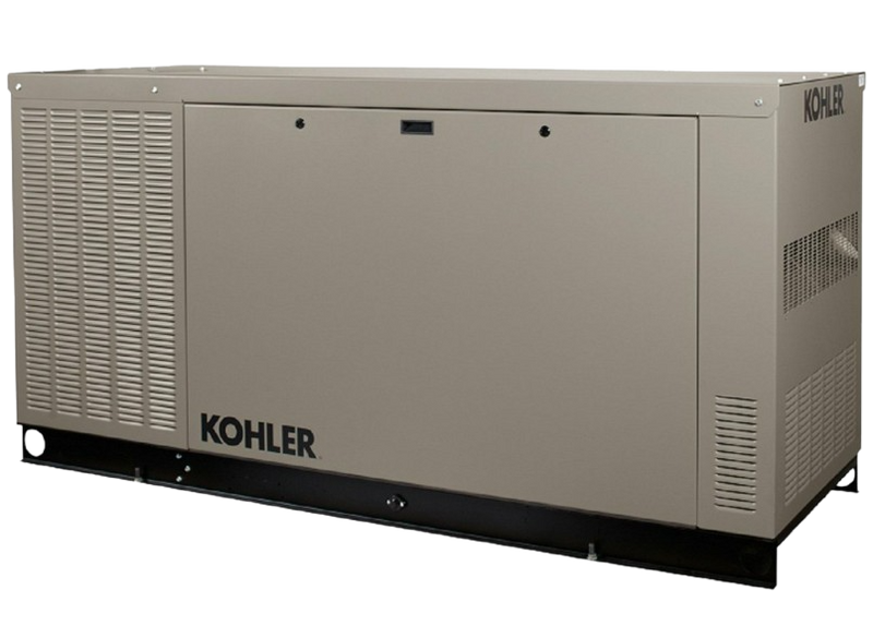 Kohler 38kW 120/240V Single Phase Standby Generator with OnCue Plus New 38RCLC-QS1