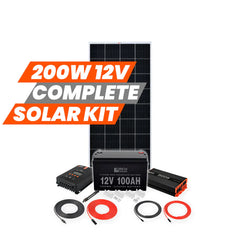 Rich Solar 200 Watt Complete Solar Kit RS-CK200