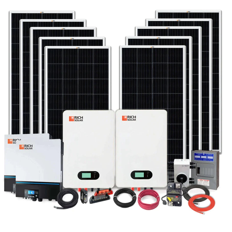 Rich Solar 2000W 48V 240VAC Cabin Kit RS-200048240