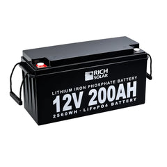 Rich Solar 12V 200Ah LiFePO4 Battery RS-B12200