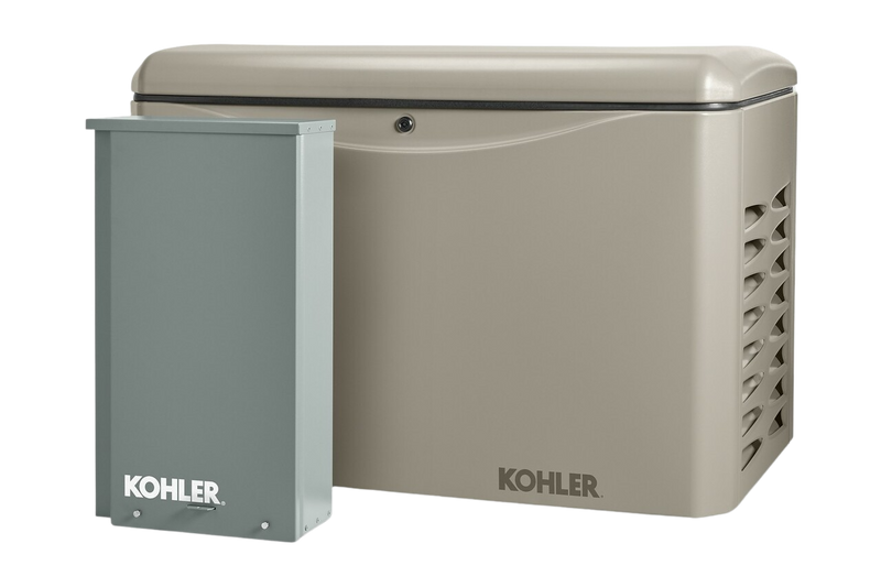Kohler 18kW Standby Generator with 200 Amp Automatic Transfer Switch and OnCue Plus New 18RCAL-200SELS