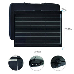 ACOPOWER PTP 100W Portable Solar Panel Expansion Briefcase HY-PTP-100W