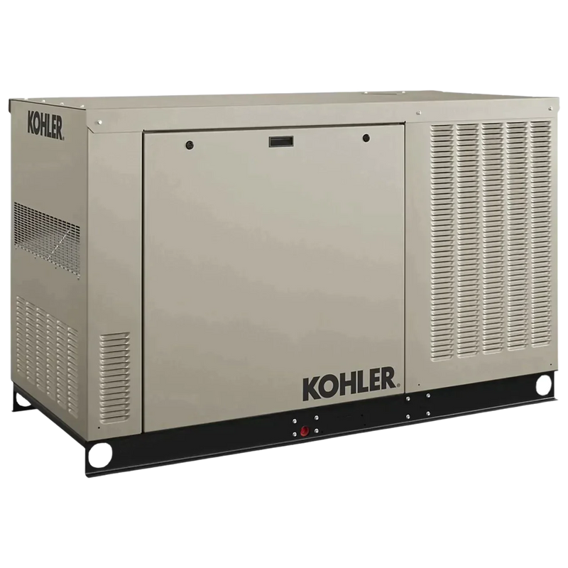 Kohler 30kW 120/240V Single Phase Standby Generator with Block Heater New 30RCLA-QS50