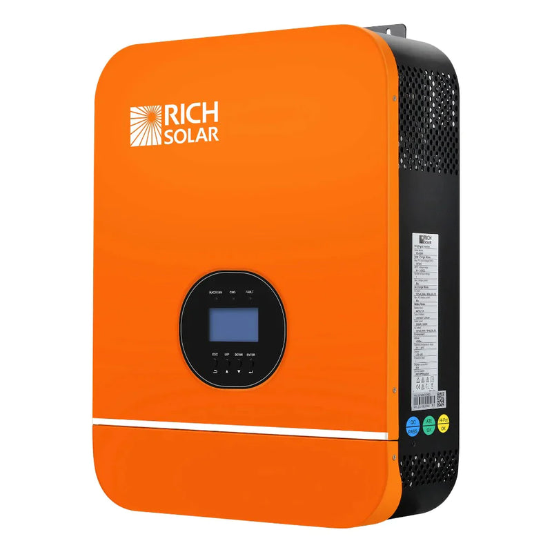 Rich Solar 3000 Watt (3kW) 48 Volt Off-grid Hybrid Solar Inverter RS-H3048