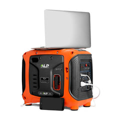 ALP Generator 1000 W - Orange / Black Portable Propane Generator