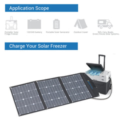 ACOPOWER High Efficiency 90W Tri-Fold Foldable Solar Panel Kit Suitcase HY-LTP-3x30W