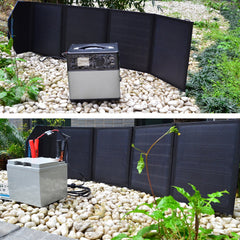 ACOPOWER Ltk 50W Foldable Solar Panel Kit Suitcase HY-LTK-4x125W