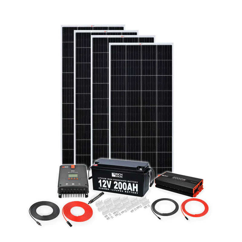 Rich Solar 800 Watt Complete Solar Kit RS-CK800