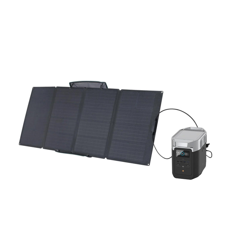 EcoFlow DELTA 2 & 110 Watt Portable Solar Panel