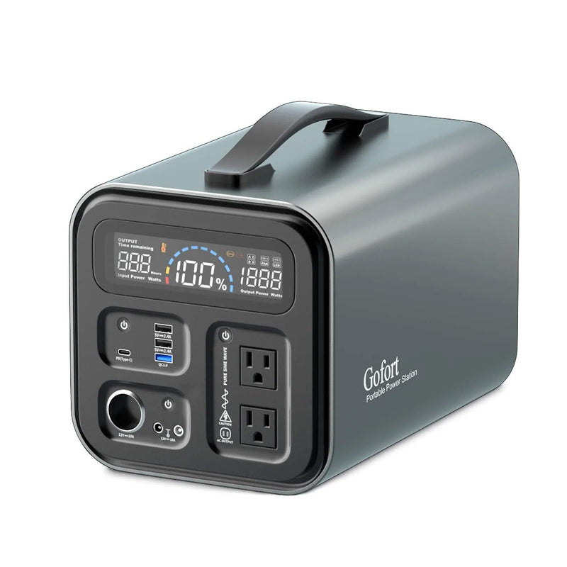 Gofort UA1100 1200 Watts 1100Wh Portable Power Station