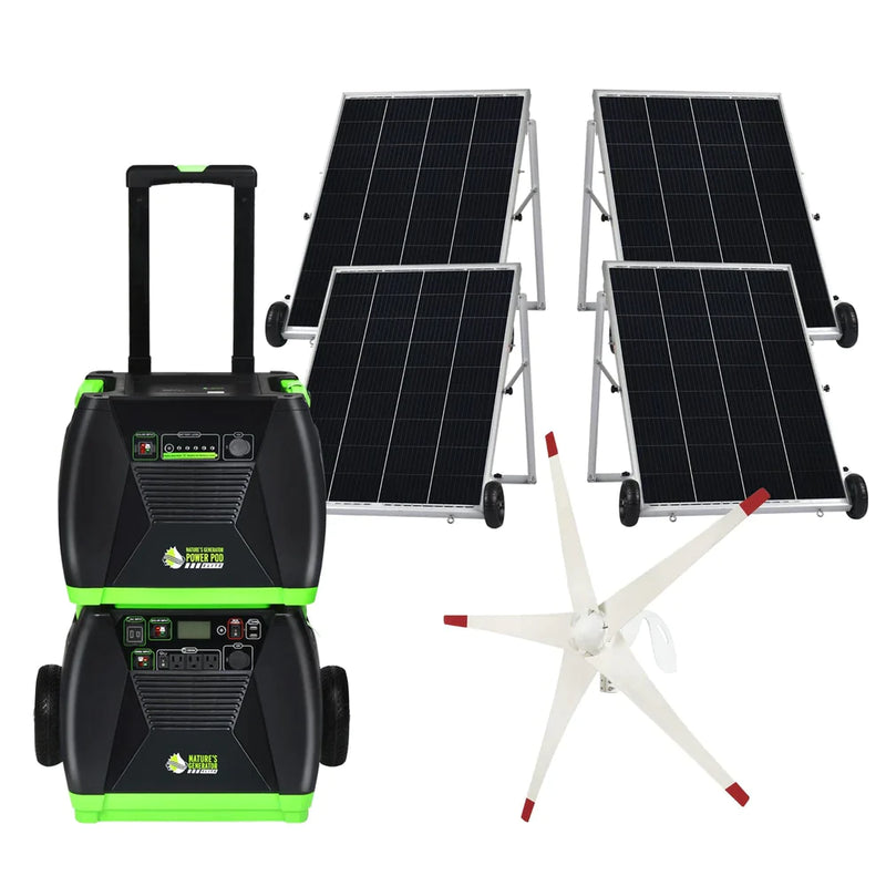 Nature's Generator Elite Platinum WE System Solar Energy Kit HKNGPTELW