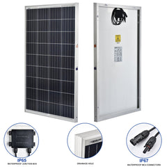 Nature's Generator Elite Max 7.2 3600W + 5x Elite Power Pod + 12x 100W Solar Panel + 1x Power Transfer Solar Generator Kit NGELMX72