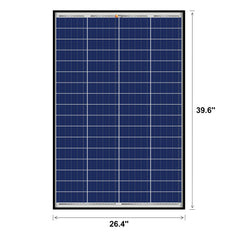 Rich Solar Mega 100 Watt Poly Solar Panel RS-P100B