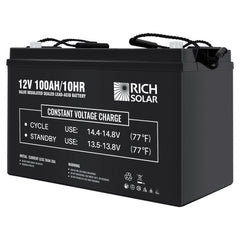Rich Solar 12V 100Ah Deep Cycle AGM Battery RS-AGM12100
