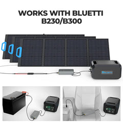 Bluetti D050S + 3*PV200 200W + 1*B230 2048Wh Solar Generator Kit
