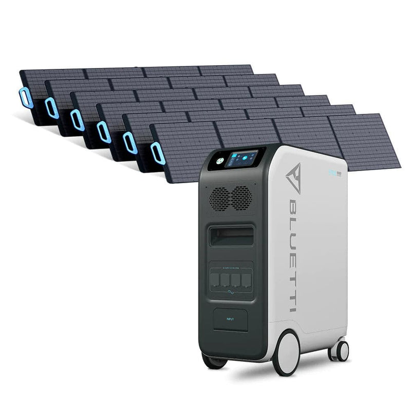 Bluetti EP500 2000W 5100Wh + 6*PV200 200W Solar Generator Kit