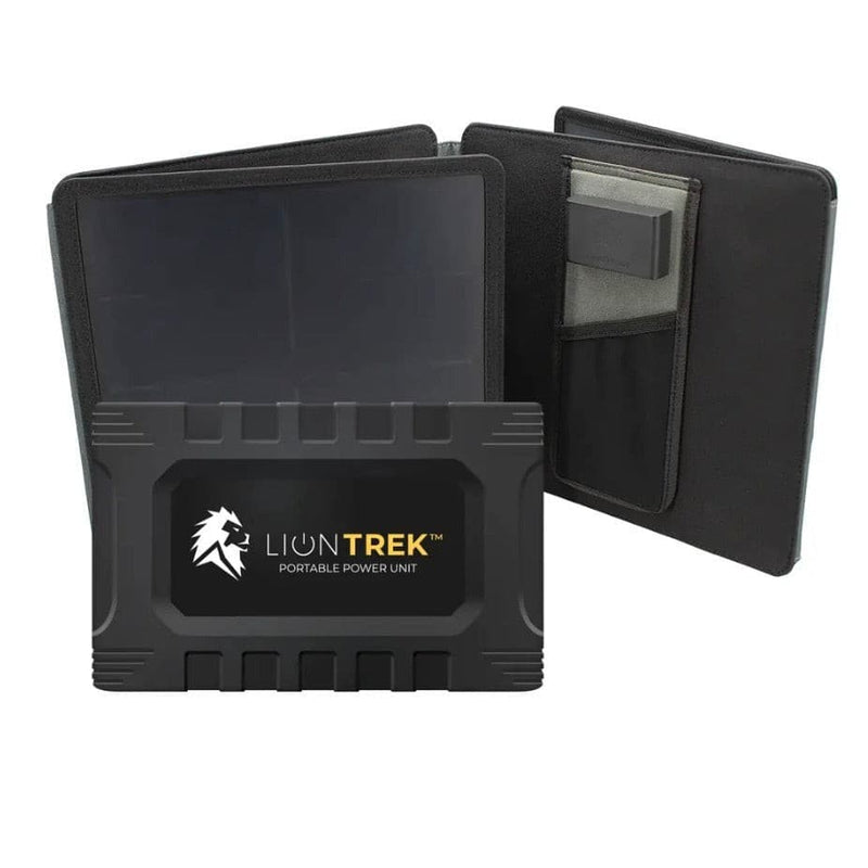 Lion Energy Trek 99.9Wh 150W AC Portable Solar Generator Kit